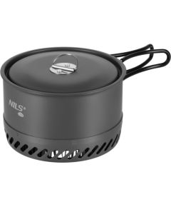 NC4203 Tūristu katls ar alumīnija radiatoru un vāku 1000 ml Nils Camp