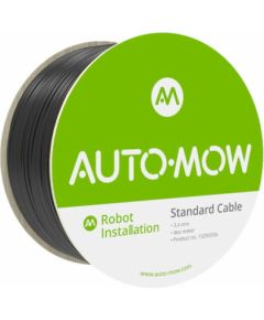 Perimetra stieple mauriņa robotam 3,4 mm, Melna 800m, Auto-Mow