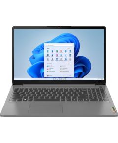 Lenovo IdeaPad 3  Intel i3-1215U 15.6"FHD TN 250nits AG 8GB DDR4 3200 SSD256 Intel UHD Graphics NoOS Arctic Grey