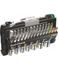 Instrumentu komplekts Wera Tool-Check 1 SB; 1/4''; 38 gab.