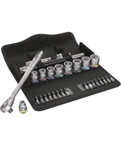 Instrumentu komplekts Wera 8100 SB 11 Zyklop; 3/8''; 29 gab.