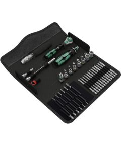 Instrumentu komplekts Wera Kraftform Kompakt M 1 Metal; 1/4''; 39 gab.