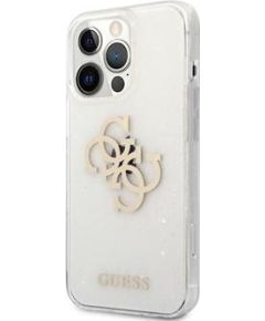 Guess Apple  iPhone 13 Pro Full Glitter Case Transparent
