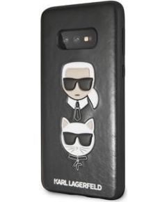 Karl Lagerfeld Samsung  Galaxy S10e Karl and Choupette Hard Case Black