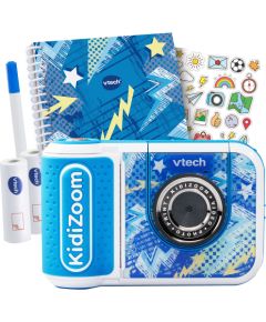 VTech KidiZoom Print Cam Scrapbook Bundle, digital camera azure