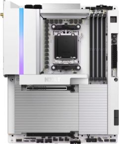 NZXT N9 X870E White - Socket AM5 motherboard black Материнские платы