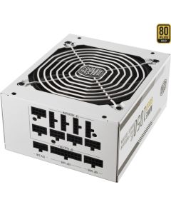 Cooler Master MWE 1050 V2 White, PC power supply white, 1x 12-pin high power GPU, 3x PCIe, cable management, 1050 watt