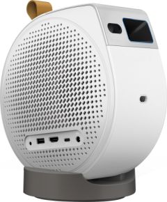 BenQ GV50, Laser Projector White, Google TV, Portable, Ceiling Projection, 18W Stereo Speakers
