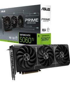 ASUS GeForce RTX 5060 Ti PRIME 8GB, graphics card DLSS 4, 3x DisplayPort, 1x HDMI 2.1