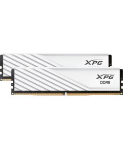 ADATA DDR5 - 32GB - 6000 - CL - 34 (2x 16 GB) Dual Kit, RAM white, AX5U6000C3416G-DTLABRWH, XPG Lancer Blade RGB, INTEL XMP, AMD EXPO