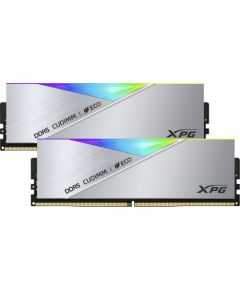 ADATA DDR5 - 48GB - 8400 - CL - 40 (2x 24 GB) Dual Kit, RAM silver, AX5CU8400C4024G-DCLACRSG, XPG Lancer Neon RGB