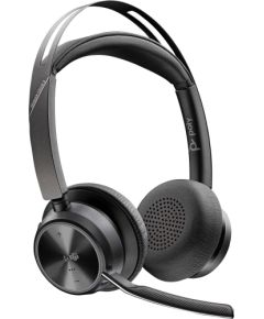 HP Poly Voyager Focus 2 USB-CC Headset (Microsoft Teams certified, USB-C/-A adapter, charging station)