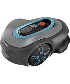 Gardena robotic lawnmower smart SILENO pro 600m2 (grey/turquoise, Li-ion battery, LONA technology)
