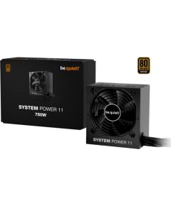 Be Quiet! Be quiet System Power 11 750W ATX3.1 (black, 1x 12-pin high power GPU, 2x PCIe, 650 watts)
