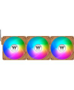 Thermaltake CT140 EX ARGB Sync PC Cooling Fan Gravel Sand (Light Brown, Pack of 3, 140 mm)