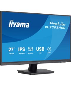 Iiyama ProLite XU2793HSU-B7 - 27 - black (matt), FullHD, IPS, USB hub, HDMI, DP, 100Hz panel