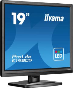 Iiyama ProLite E1980S-B1 - 19 - black (matte, SXGA, TN, HDMI, DP