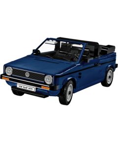 COBI Volkswagen Golf Cabriolet (blue, scale: 1:12)