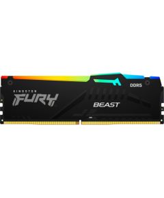 Kingston DDR5 - 16GB - 6000 - CL - 36, single (black, KF560C36BBE2A-16, Beast RGB, AMD EXPO)
