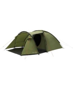Easy Camp Lomsdal 4 (2025. gada modelis, olīvzaļš, ar tuneļa paplašinājumu)