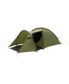 Easy Camp Lomsdal 3 (2025. gada modelis, olīvzaļš, ar tuneļa paplašinājumu)