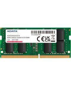 ADATA DDR4 - 32GB - 3200 - CL - 22 (2x 16 GB) dual kit (green, AD4S320016G22-DTGN, Premier)