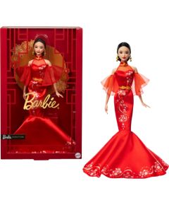 Mattel Barbie Signature Lunar New Year with Qipao and golden accessories