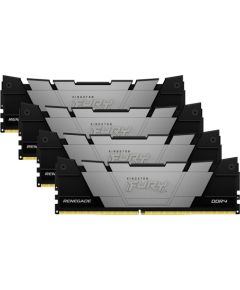 Kingston DDR4 - 128GB - 3600 - CL - 18 (4x 32 GB) quad kit (black, KF436C18RB2K4/128, Renegade, INTEL XMP)