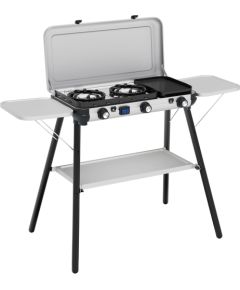 Campingaz Camping Kitchen 2 Multi Cook Plus (grey, 2 hobs 2x 1.8 kW + grill plate 0.9 kW, model 2025)