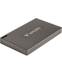 Verbatim Metal Mini SSD 512 GB, External SSD (USB-C 3.2 Gen 2x2 (20 Gbit/s))