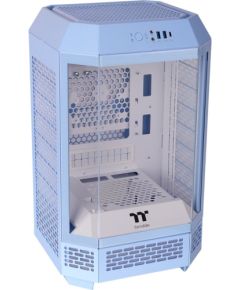 Thermaltake The Tower 250 , tower case (light blue, tempered glass)