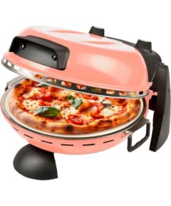 G3ferrari G3 Ferrari Delizia pizza oven G1017715, Anniversary Coral Passion (coral, 1,200 watts, for pizza ? 31cm, special edition with reversible pizza stone, pizza cutter)