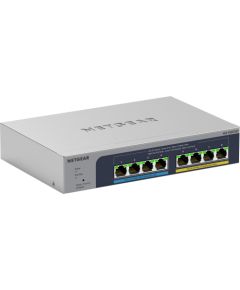 Netgear MS108TUP, Switch (grey, 230W PoE Budget)