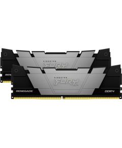 Kingston FURY DDR5 - 64GB - 3200 - CL - 16 (2x 32 GB) dual kit, RAM (black/silver, KF432C16RB2K2/64, FURY Renegade Black XMP, INTEL XMP)