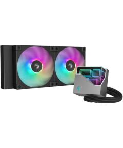 DeepCool LT240 ARGB, water cooling (black)
