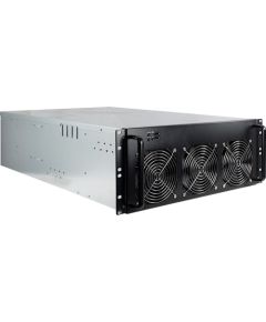 Inter-Tech IPC 4W40 Mining (black, 4 height units)