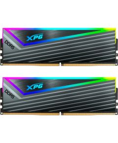 ADATA DDR5 - 32GB - 6400 - CL - 32 (2x 16 GB) dual kit, memory (grey, AX5U6400C3216G-DCCARGY, XPG Caster RGB, INTEL XMP)