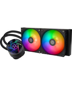 SilverStone NovaPeak 240 ARGB 240mm, water cooling (black)