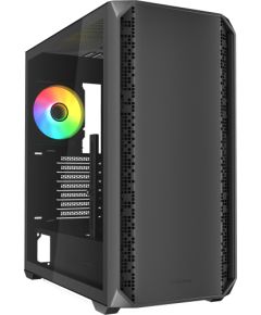 Sharkoon AK2 RGB, tower case (black, tempered glass)
