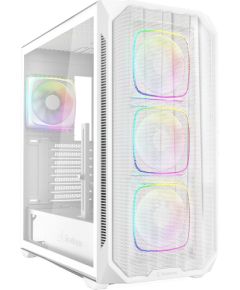 Sharkoon AK5M RGB, tower case (white, tempered glass)