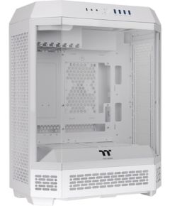 Thermaltake The Tower 600 , Tower Case (white, Tempered Glass x 3)