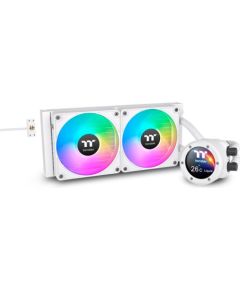 Thermaltake TH280 V2 Ultra EX ARGB Sync All-In-One Liquid Cooler - Snow Edition, water cooling (white)