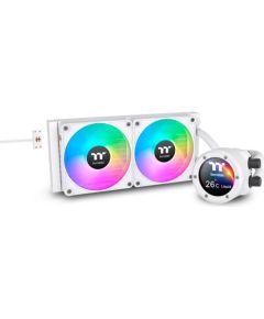 Thermaltake TH240 V2 Ultra EX ARGB Sync All-In-One Liquid Cooler - Snow Edition, water cooling (white)