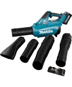 Makita Cordless Blower UB001GM101 XGT, 40Volt, Leaf Blower (blue/black, Li-Ion XGT battery 4.0Ah)