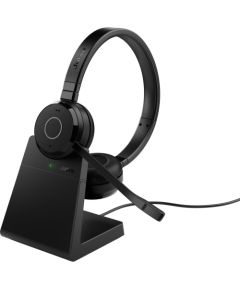 Jabra Evolve 65 TE - USB-A MS Stereo, Headset (Stereo, USB-A, Bluetooth, MS, with charging station)