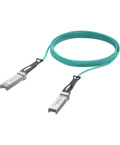 Ubiquiti UniFi Long-Range Direct Attach Cable (AOC), 25Gbps (teal, 5 meters)
