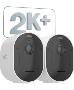 Arlo Pro 5 Spotlight, surveillance camera (white/black, 2-pack, WiFi, spotlight, 2K resolution)