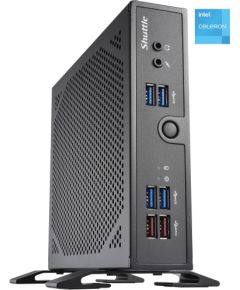 Shuttle XPC slim DS50U, Barebone (black, without operating system)