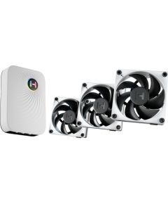 HYTE THICC FP12 Triple Fan Pack + Nexus Portal, case fan (black/grey, 3-pack + Nexus Portal)