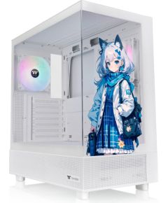 Thermaltake View 270 SP Edition Snow White, Tower Case (White, Tempered Glass x 2)
